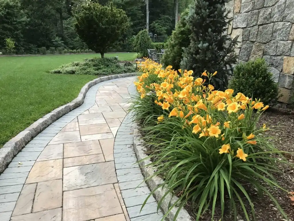 An image of a stone pathway